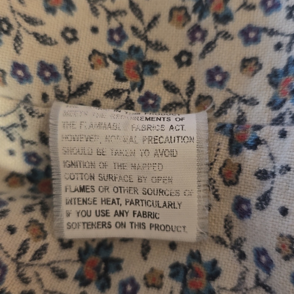 Wonderful Pink Salmon LL Bean Corduroy Jean Jacket XS Lined w/ Floral Flannel - Picture 10 of 10